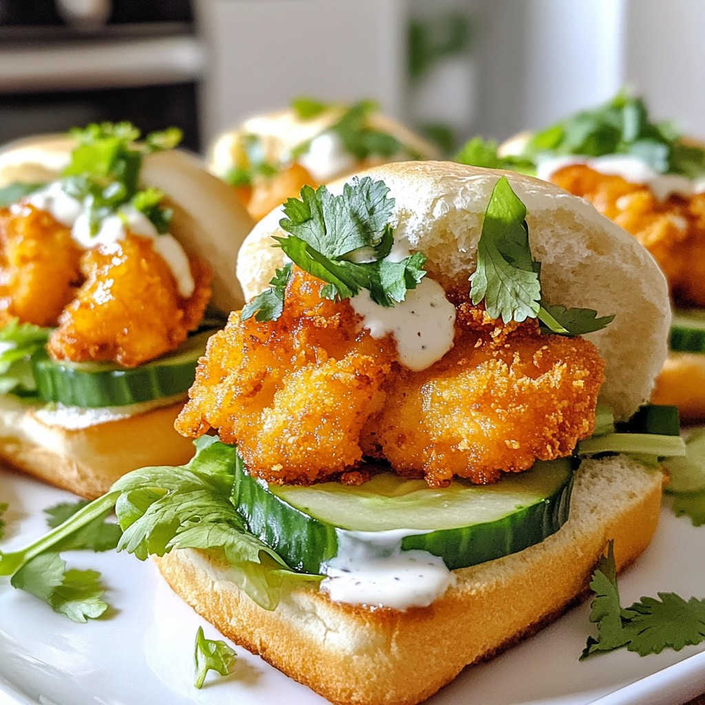 Bang Bang Chicken Sliders Easy and Tasty Treat