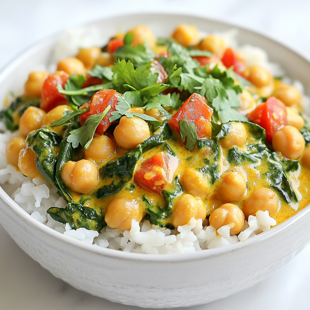 Vegan Chickpea Curry Flavorful and Simple Recipe