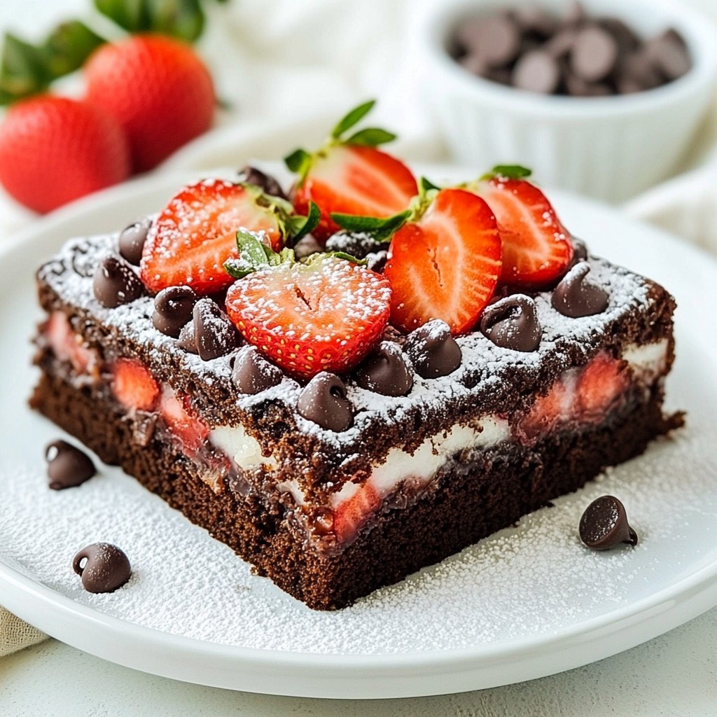 Strawberry Earthquake Cake Flavorful and Easy Dessert