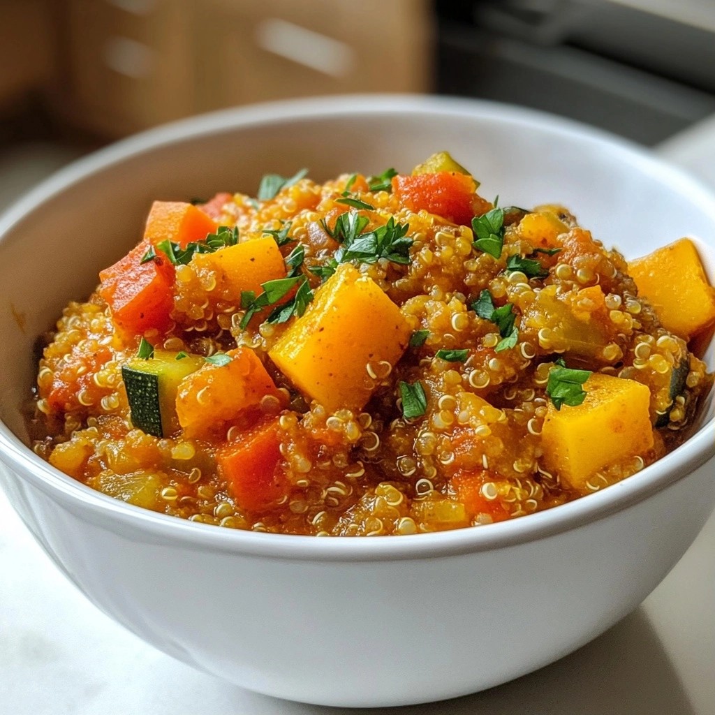 Hearty Quinoa and Red Lentil Stew Simple Comfort Food