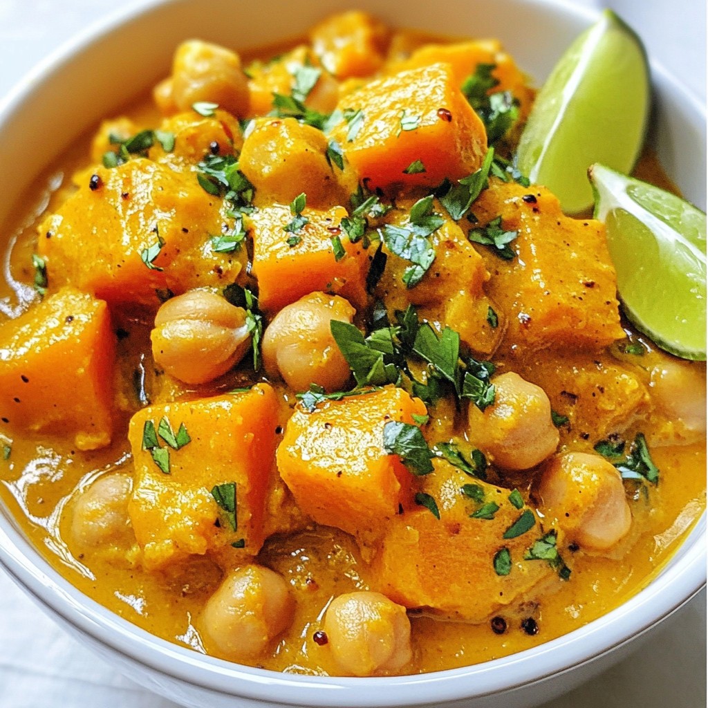 Hearty Pumpkin and Chickpea Curry Stew Recipe Guide