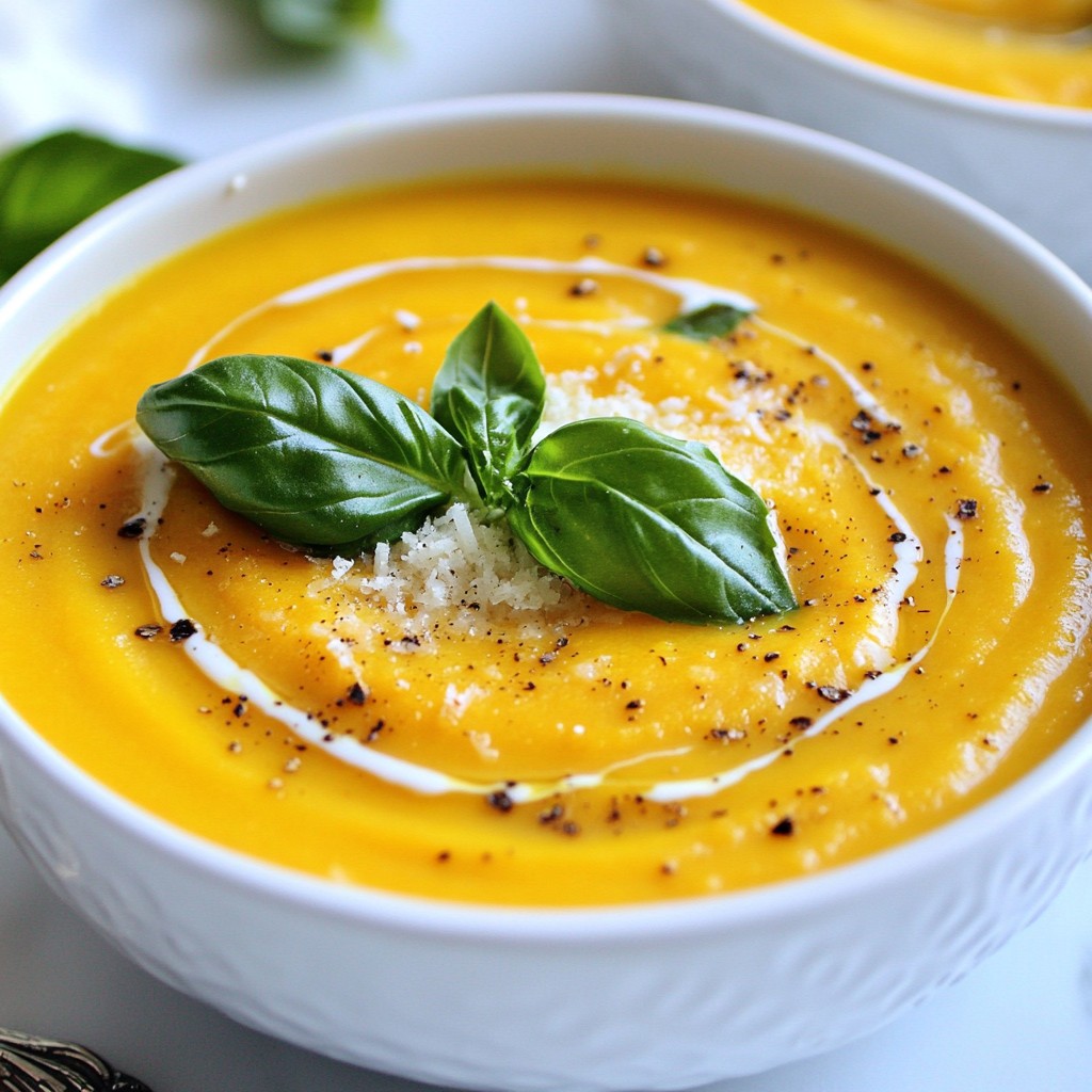 Savory Italian Sweet Potato Soup Flavorful Comfort Food