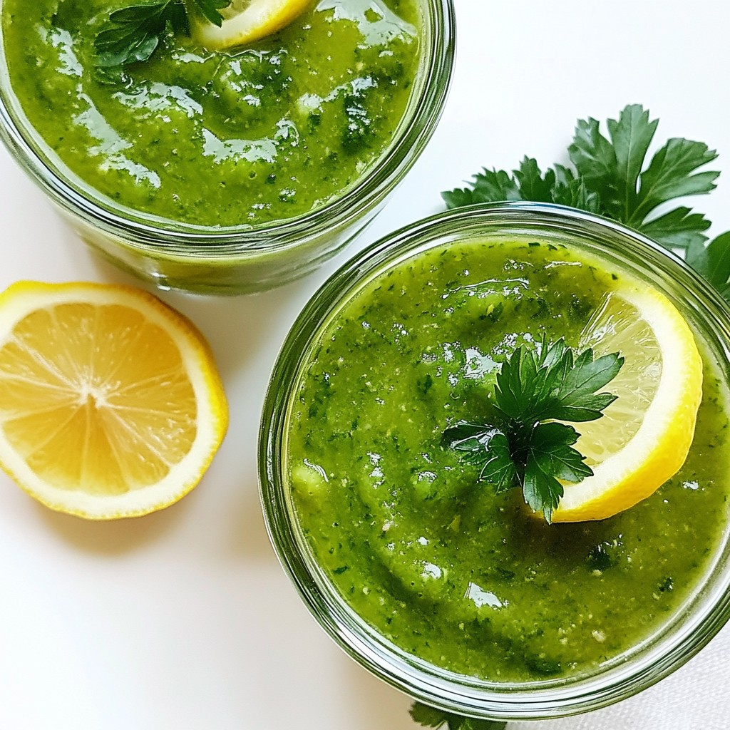 Zucchini and Spinach Detox Broth Healthy Cleanse Recipe