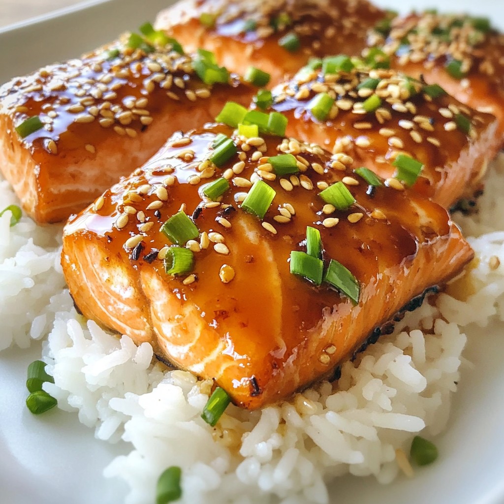 Sweet and Savory Honey Garlic Salmon Easy Dinner Recipe