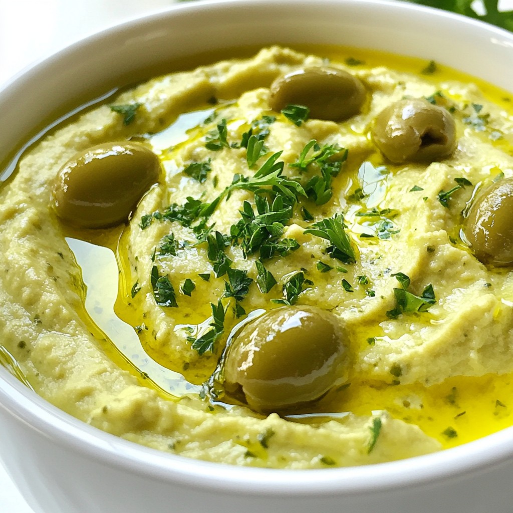 Green Olive Dip Flavorful and Easy Recipe Guide