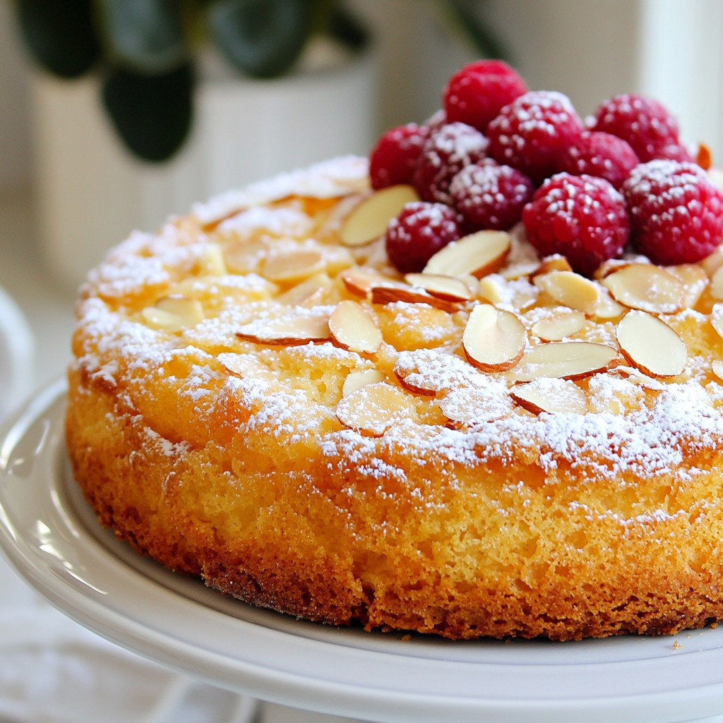 Almond Cake Delight Simple and Perfect Recipe