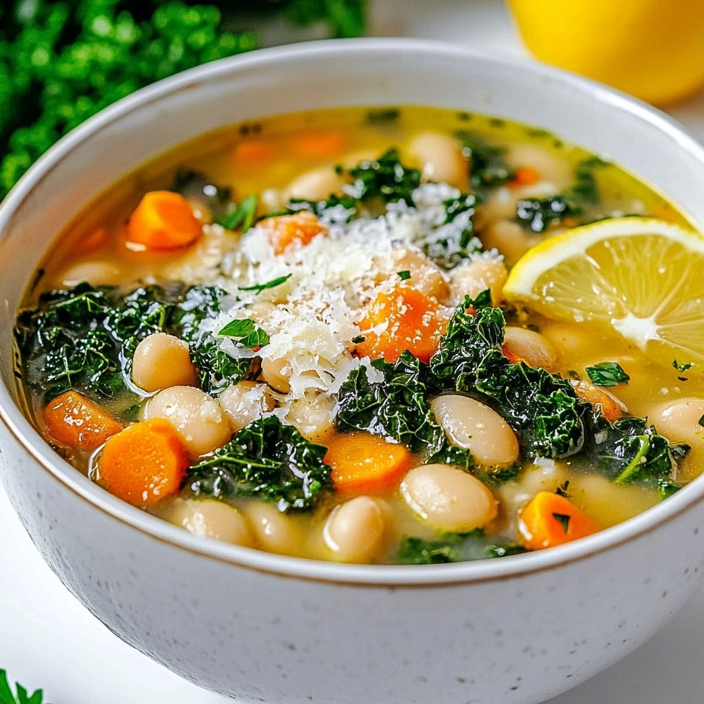Hearty Tuscan White Bean and Kale Stew Recipe