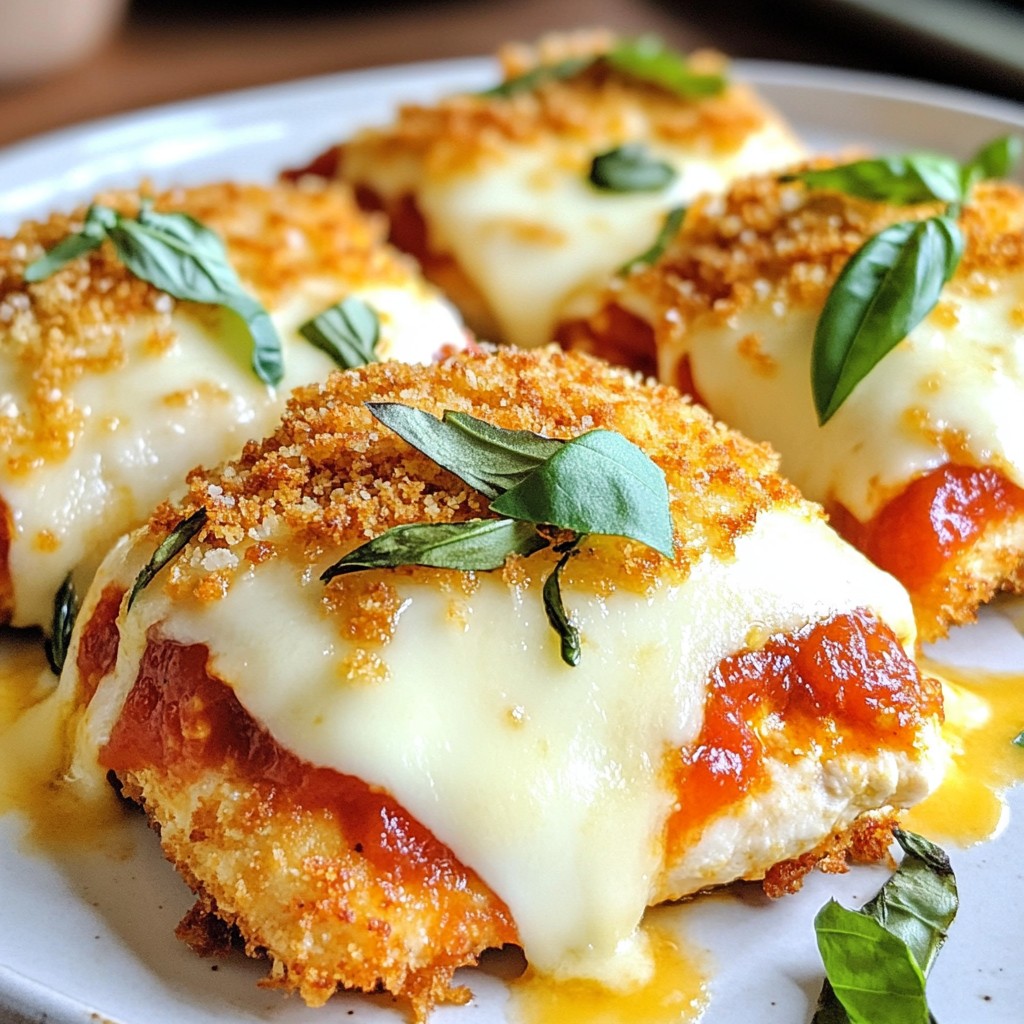 Savory Chicken Parmesan Melt Simple and Tasty Dish