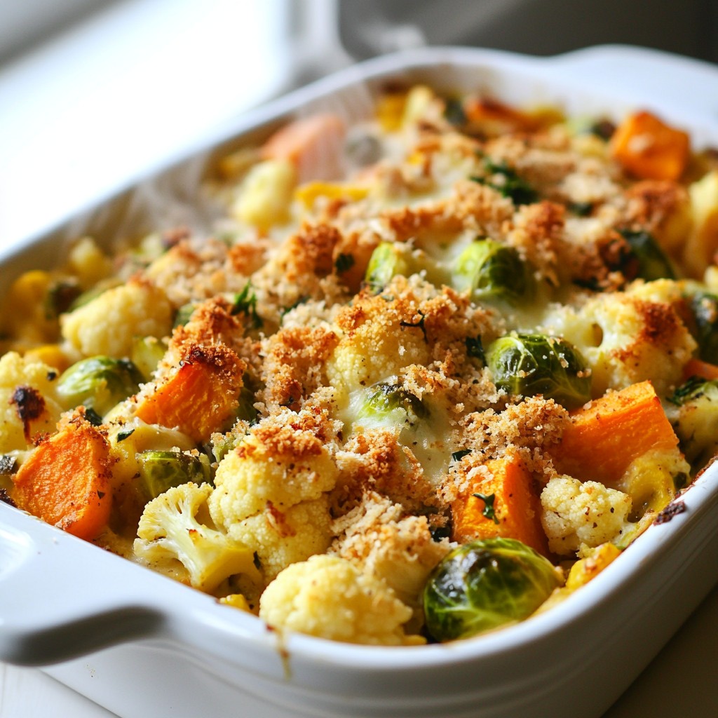 Creamy Winter Vegetable Casserole Cozy and Comforting