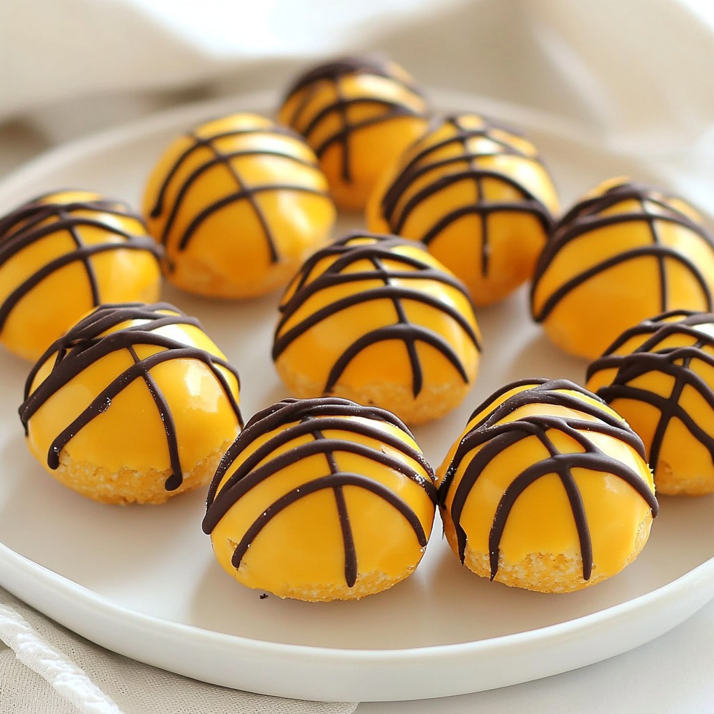 OREO Basketball Cookie Truffles Tasty Game Day Treat