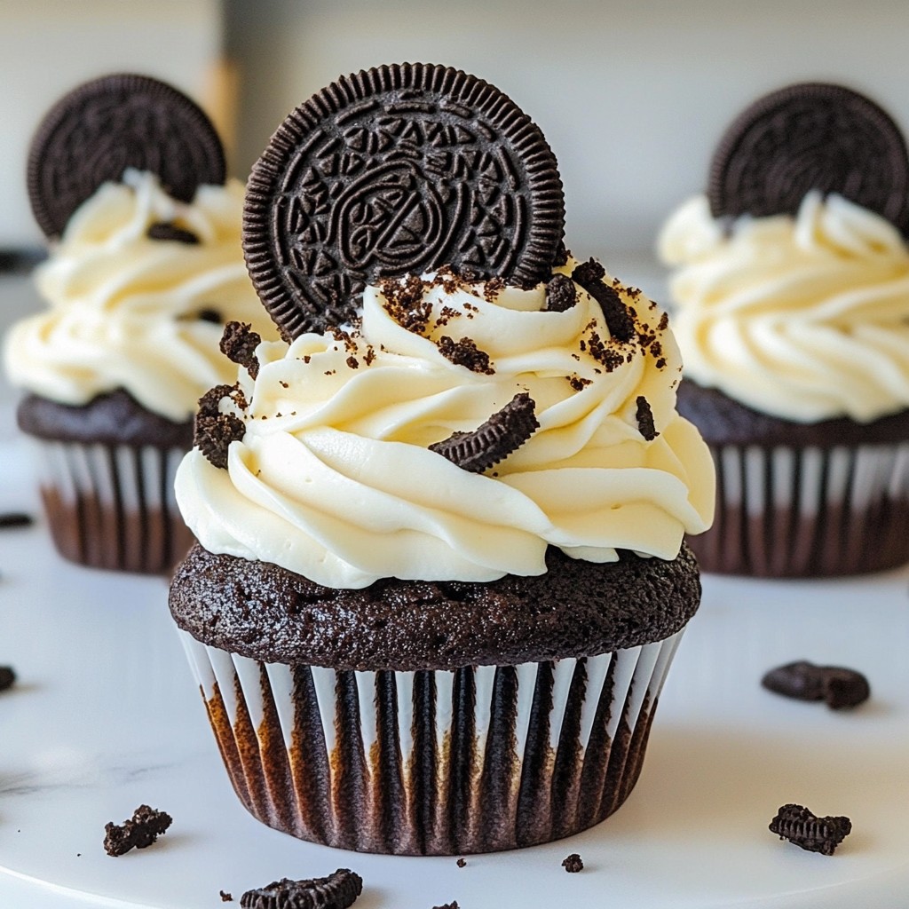 Andes Mint Oreo Cupcakes Delightful and Easy Recipe