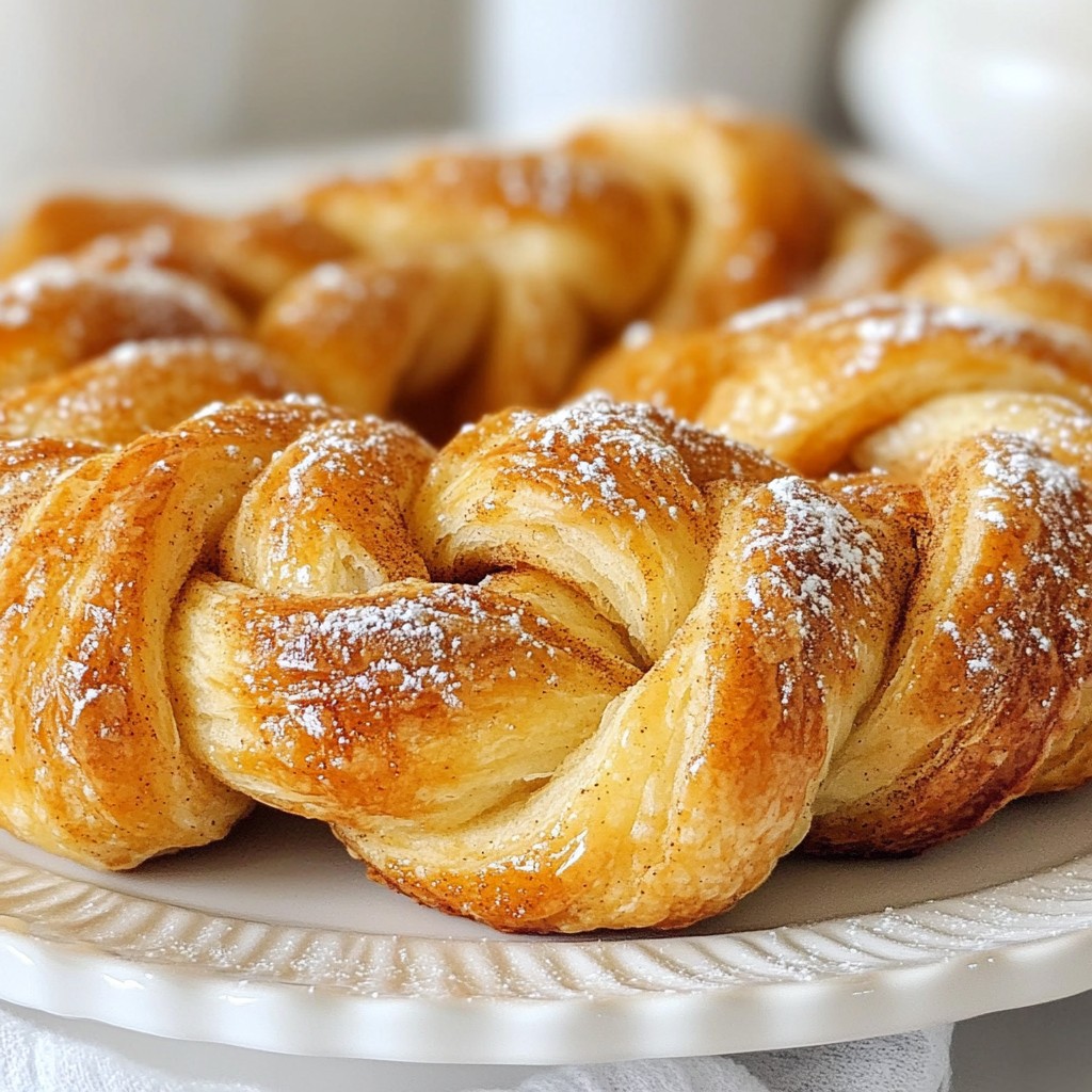 Sweet Cinnamon Twists Easy and Delicious Treat Recipe
