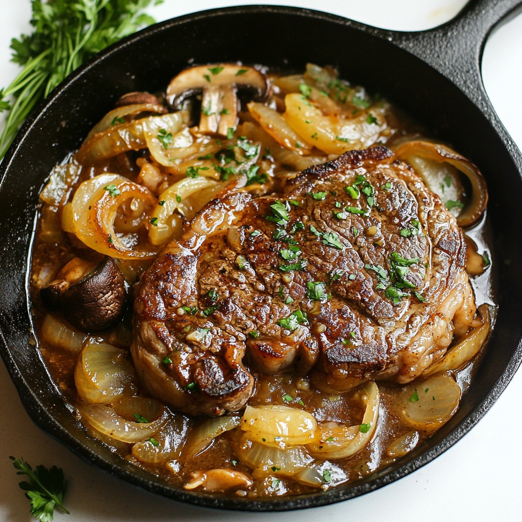 Gaelic Irish Steak Skillet Flavorful Dinner Delight