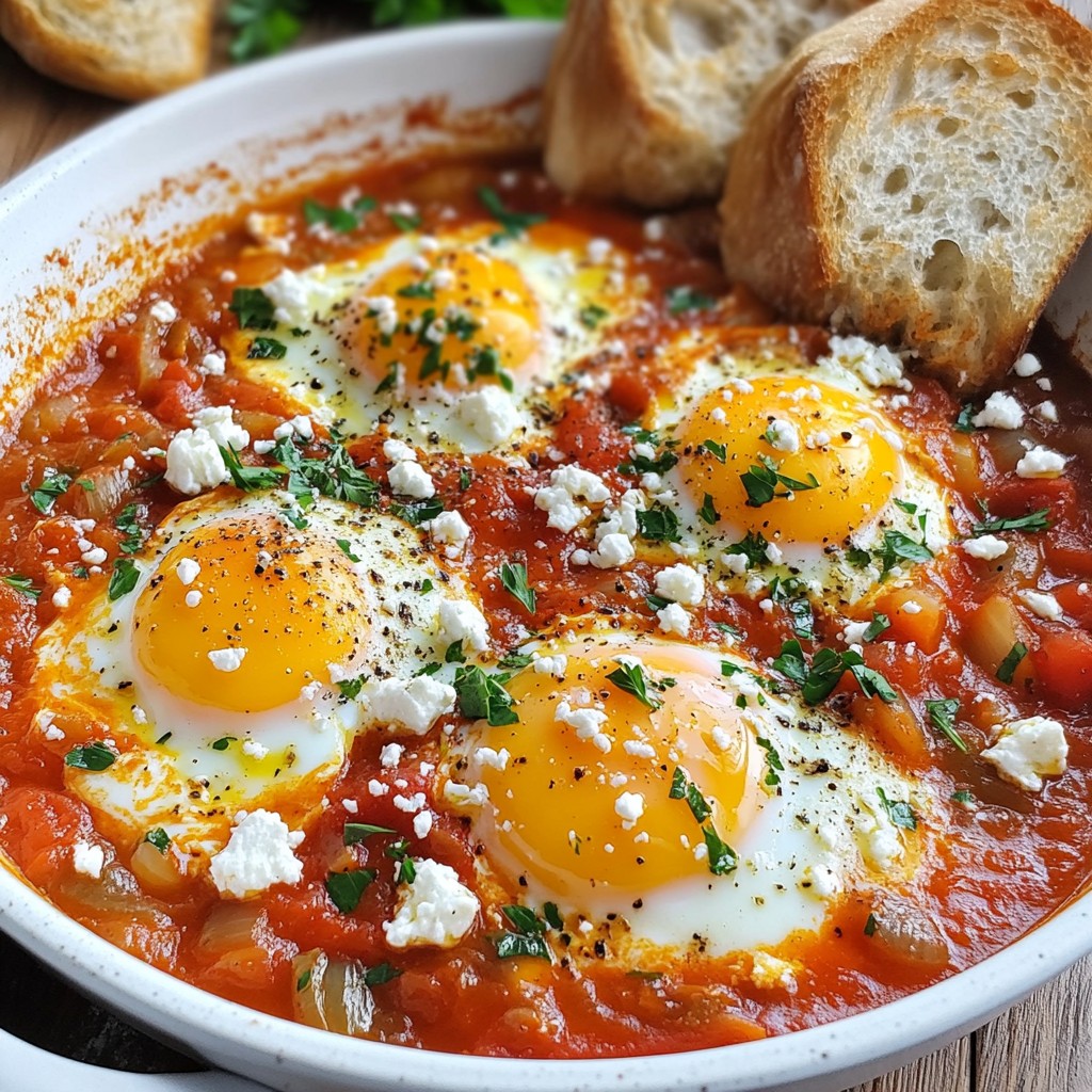 Easy Shakshuka Flavorful and Quick Breakfast Recipe
