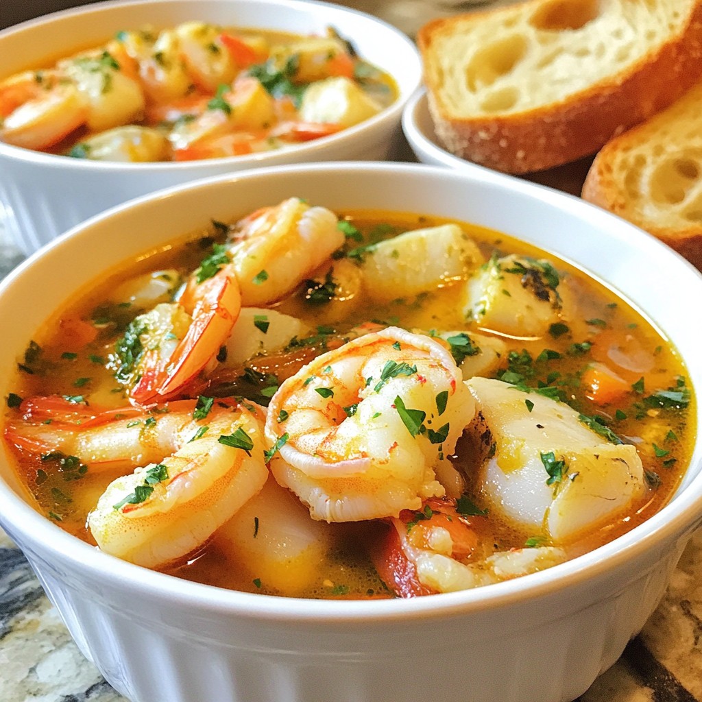 Bouillabaisse Seafood Stew Simple and Flavorful Recipe
