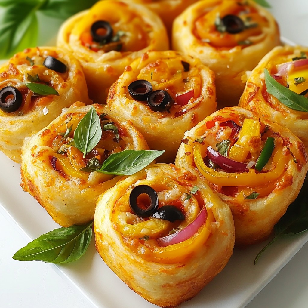 Vegan Pizza Rolls Flavorful and Fun Snack Idea