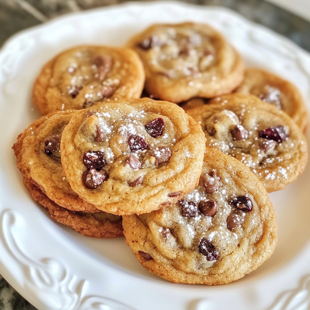 Chocolate Cherry Chip Cookies Irresistible and Easy