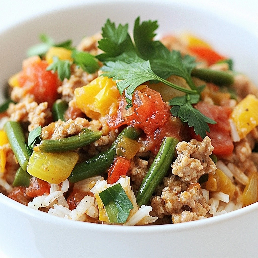 Hearty Turkey and Brown Rice Stew Nourishing Comfort Food