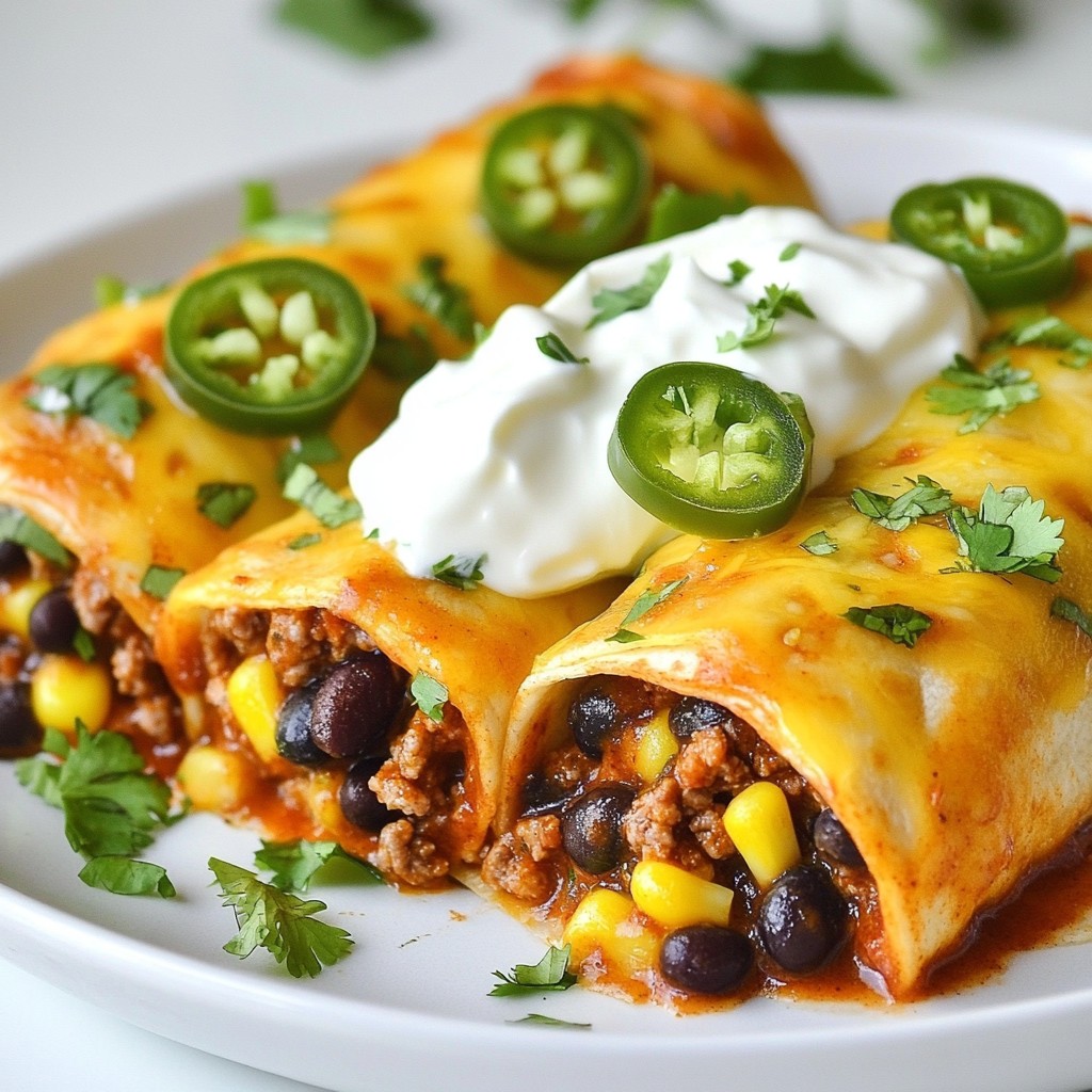 Smothered Beef Burritos Flavors That Delight You