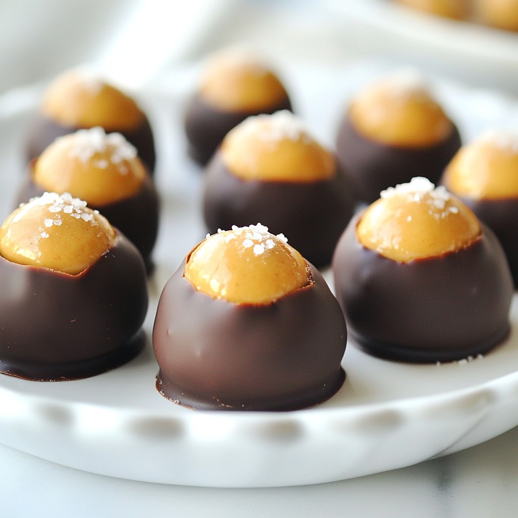 Classic Chocolate Buckeyes Simple and Tasty Treat