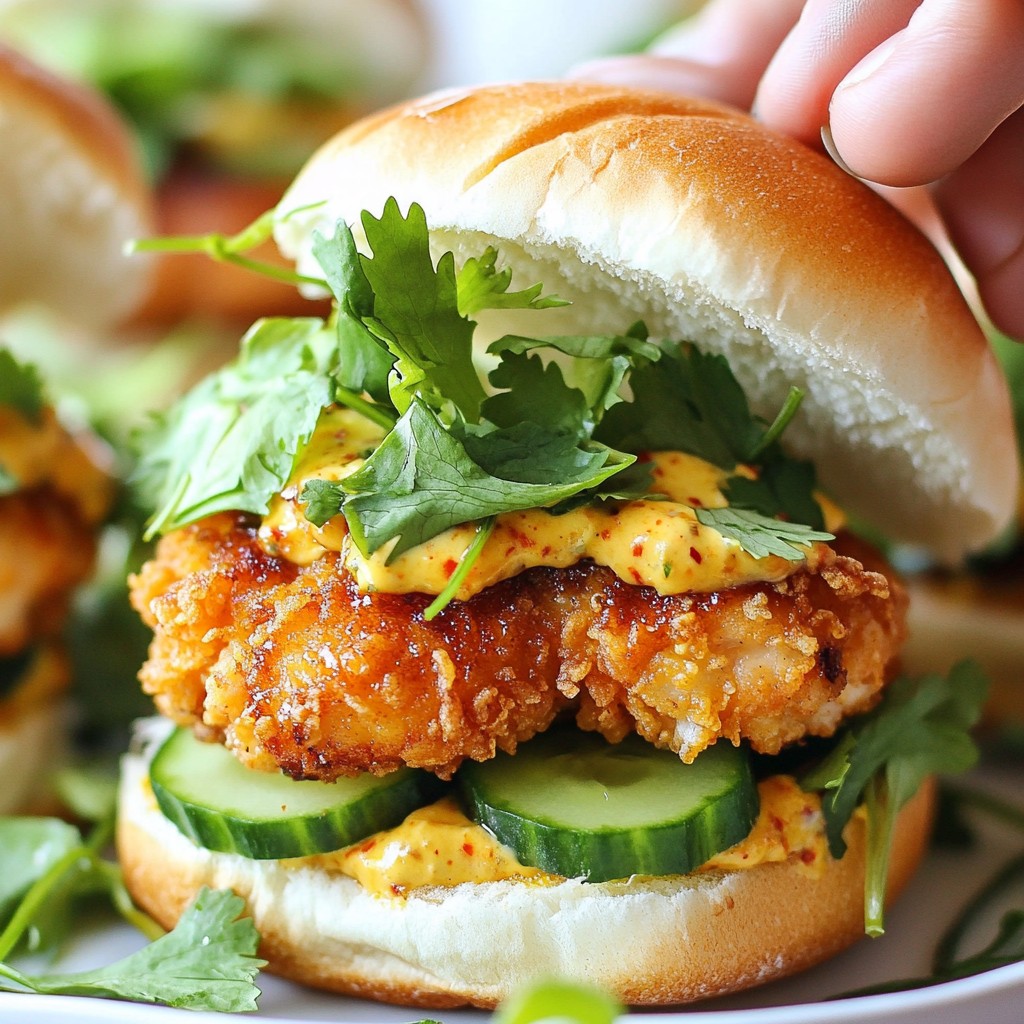 Bang Bang Chicken Sliders Flavorful and Easy Recipe