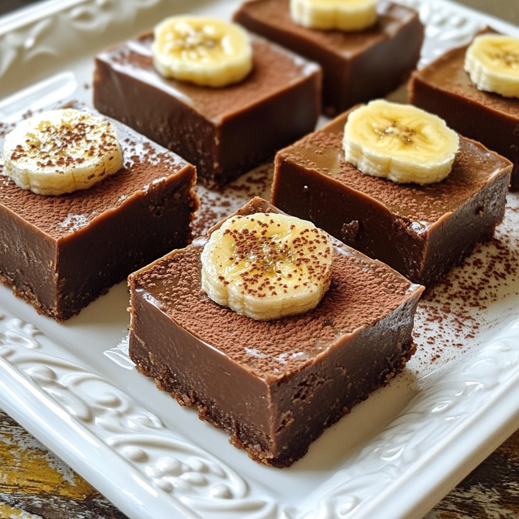 Banana Fudge Squares Irresistibly Rich and Easy Recipe