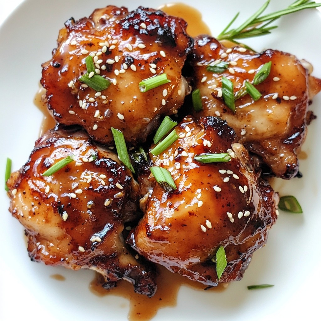 Sweet Spicy Sticky Chicken Simple and Flavorful Dish