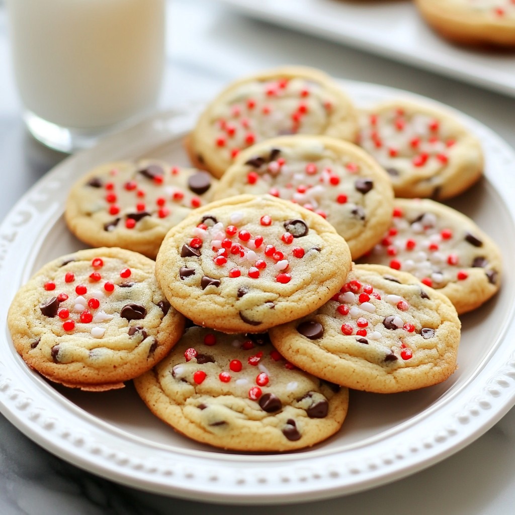 Peppermint Chocolate Chip Cookies Delightful Holiday Treat