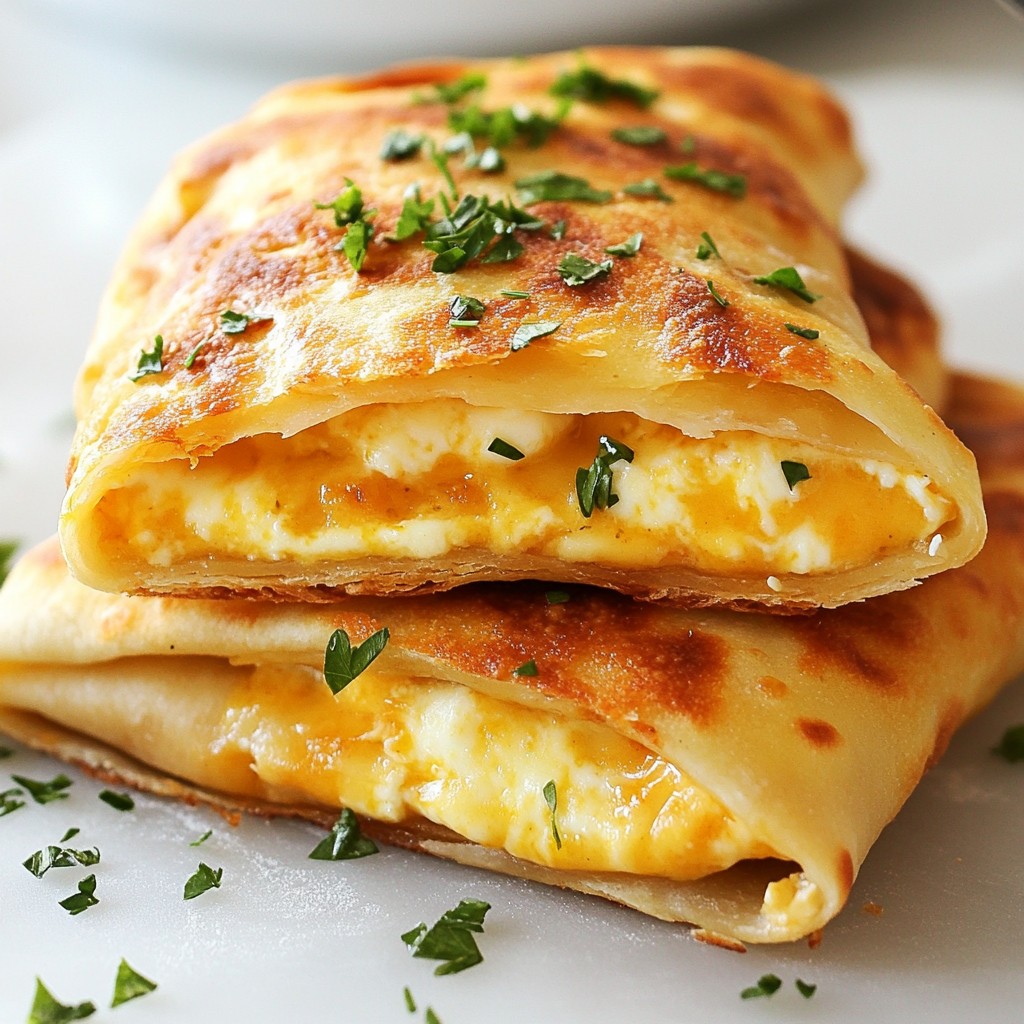 Cheesy Garlic Wraps Flavorful and Simple Recipe