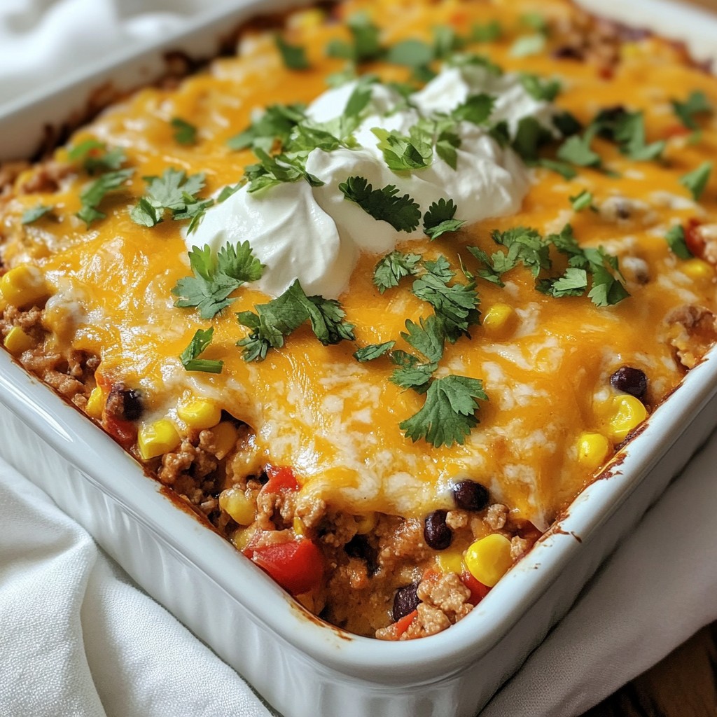 Creamy Burrito Casserole Perfectly Easy Family Meal