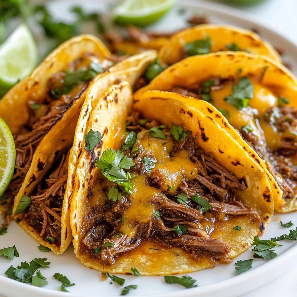 Cheesy Birria Tacos Flavorful and Simple Recipe