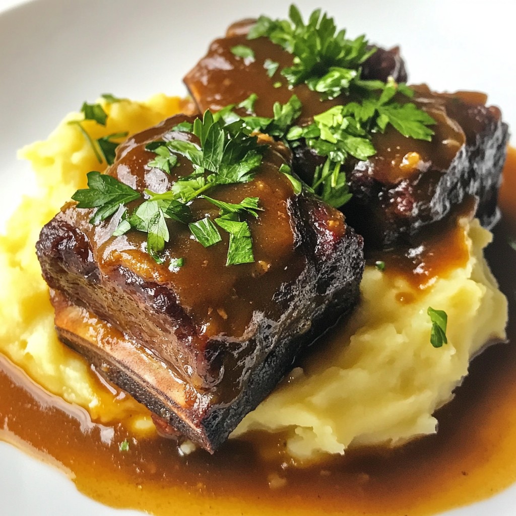 Guinness Braised Short Ribs Rich and Flavorful Dish