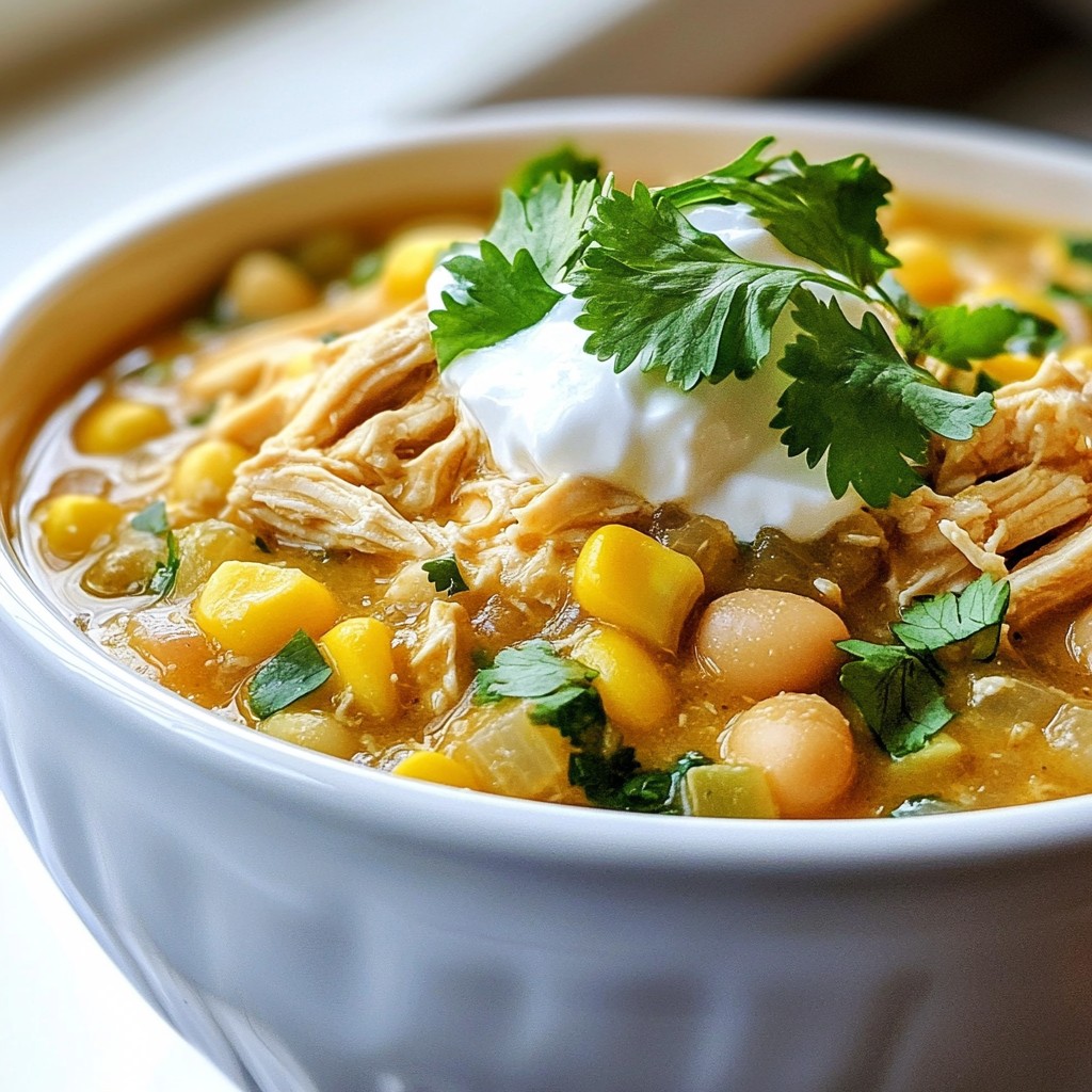 High-Protein White Chicken Chili Taste and Nutrition