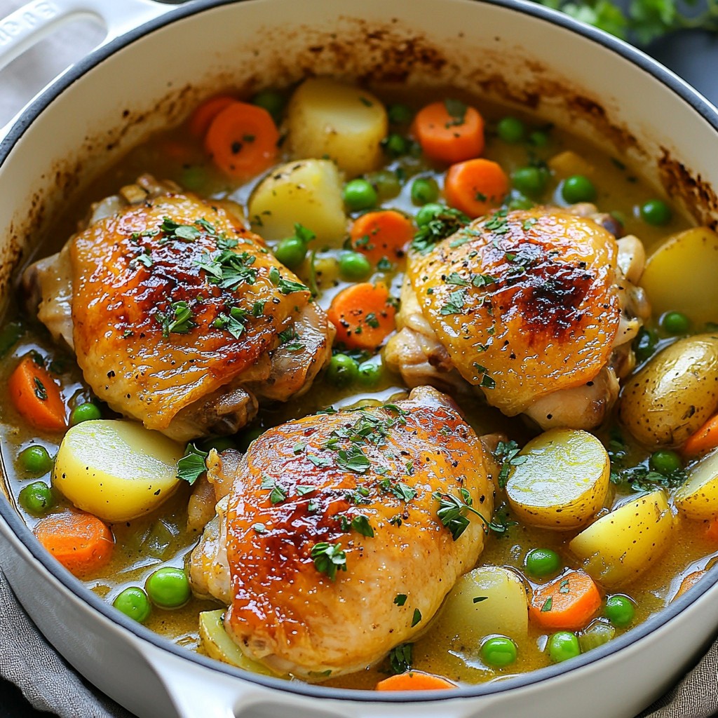 Irish Chicken One Pot Dinner Flavorful and Easy Meal