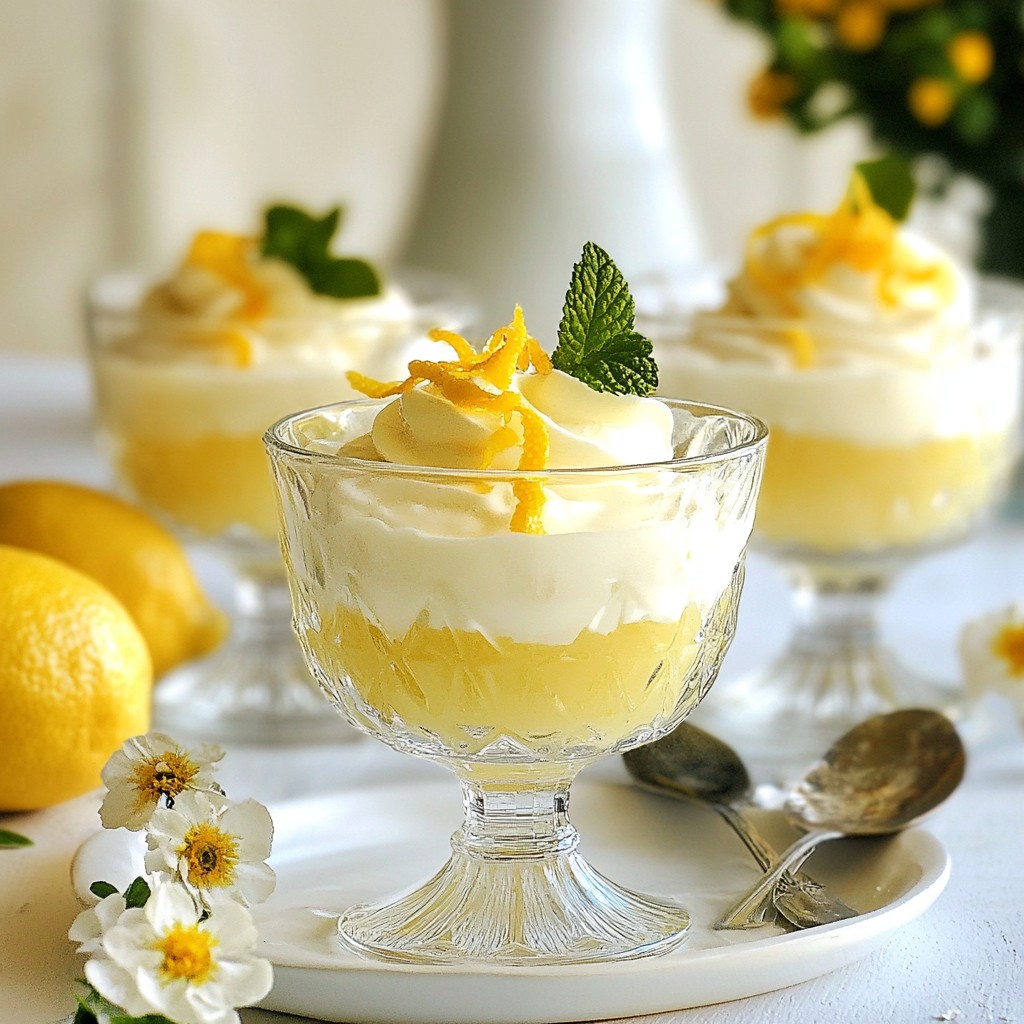 Creamy Crema di Limoncello e Vaniglia Delightful Treat