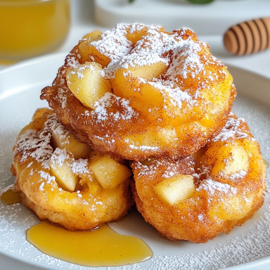 Baked Apple Fritters Simple and Flavorful Treat