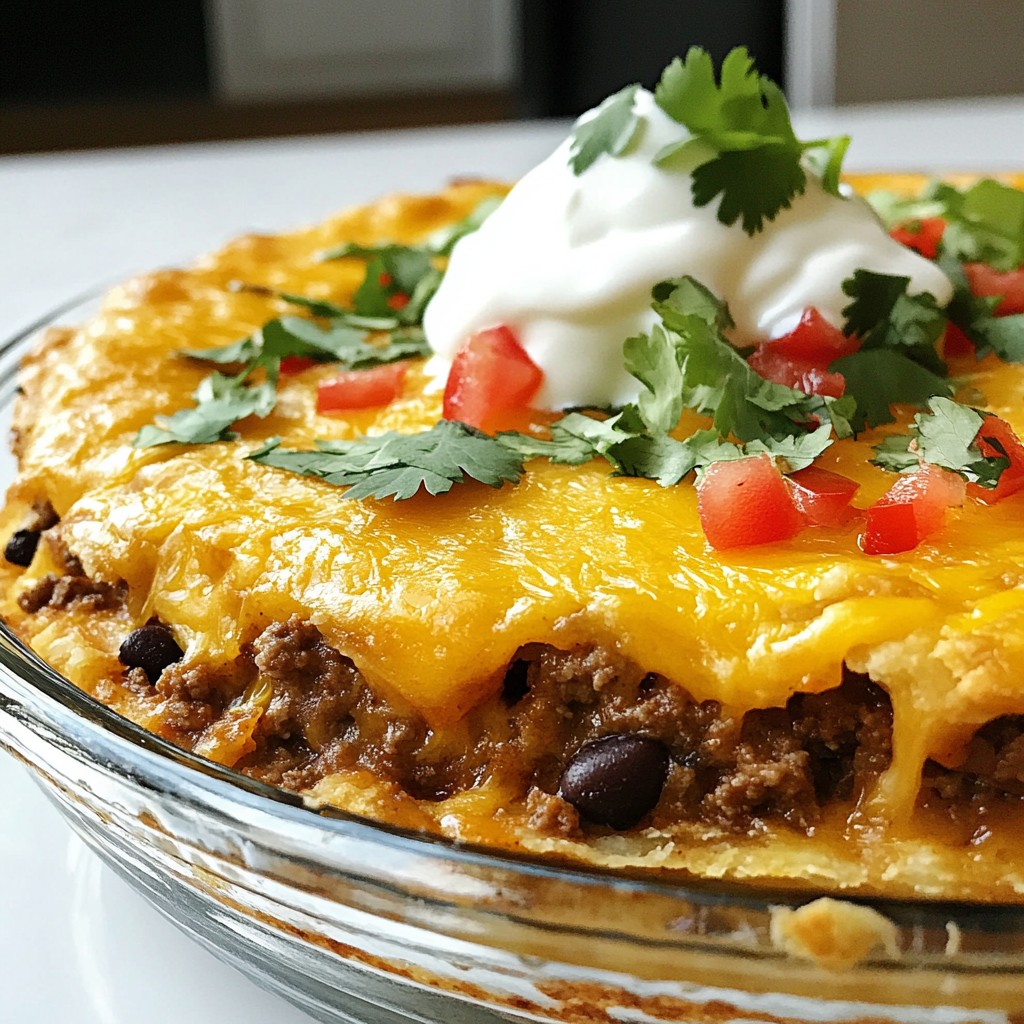 Texas Tamale Pie Flavorful and Hearty Comfort Food