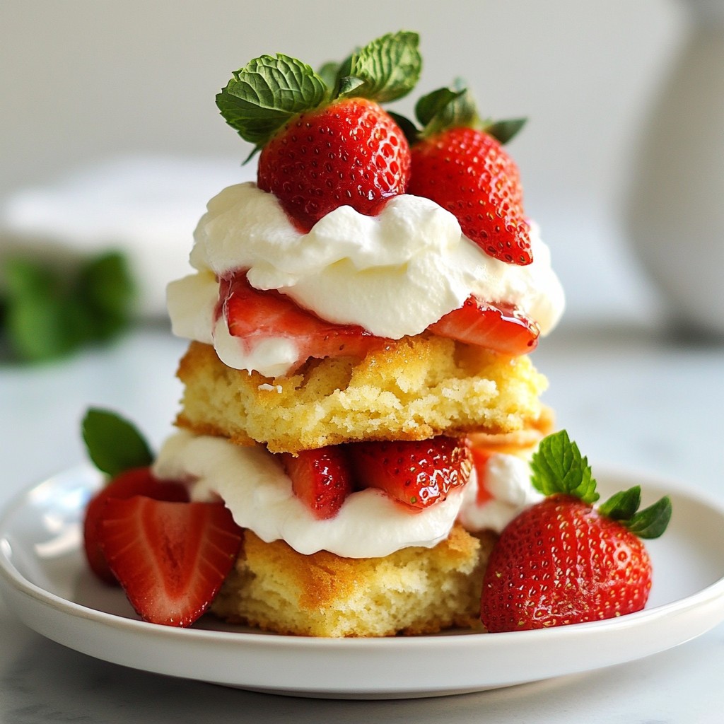 Classic Strawberry Shortcake Delightful and Easy Recipe