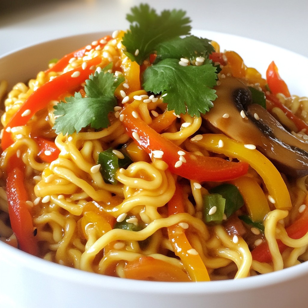 Saucy Vegan Ramen Noodles Flavorful and Simple Recipe