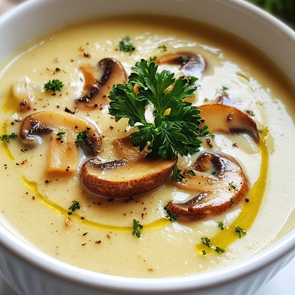 Creamy Autumn Mushroom Soup Simple Comfort Dish