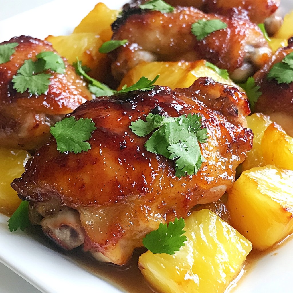 Brown Sugar Pineapple Chicken Flavorful Dinner Idea