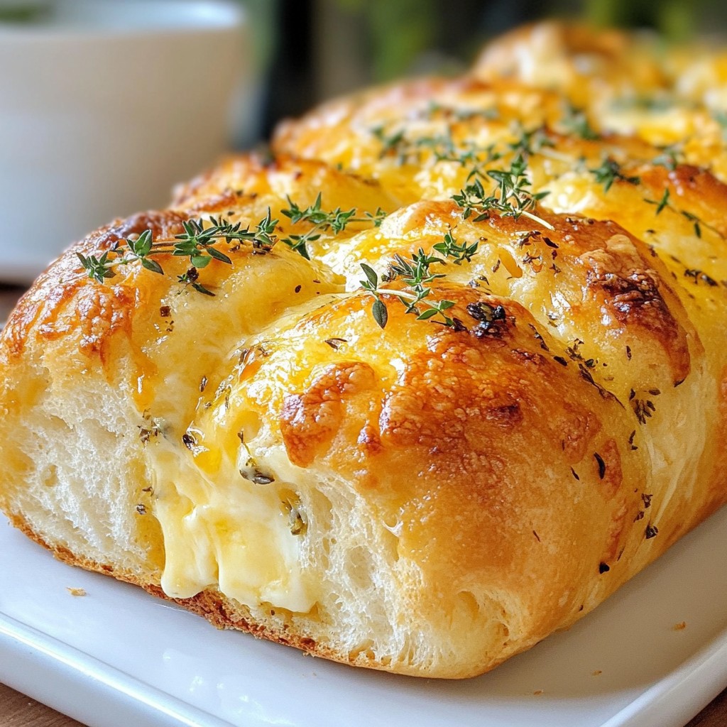Italian Herb Cheese Bread Flavorful and Easy Recipe