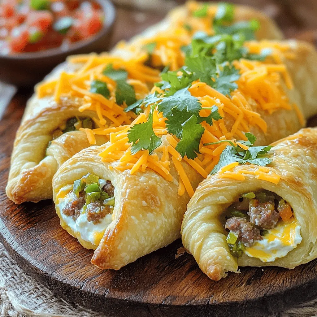 Rotel Sausage &#038; Cream Cheese Crescents Savory Delight