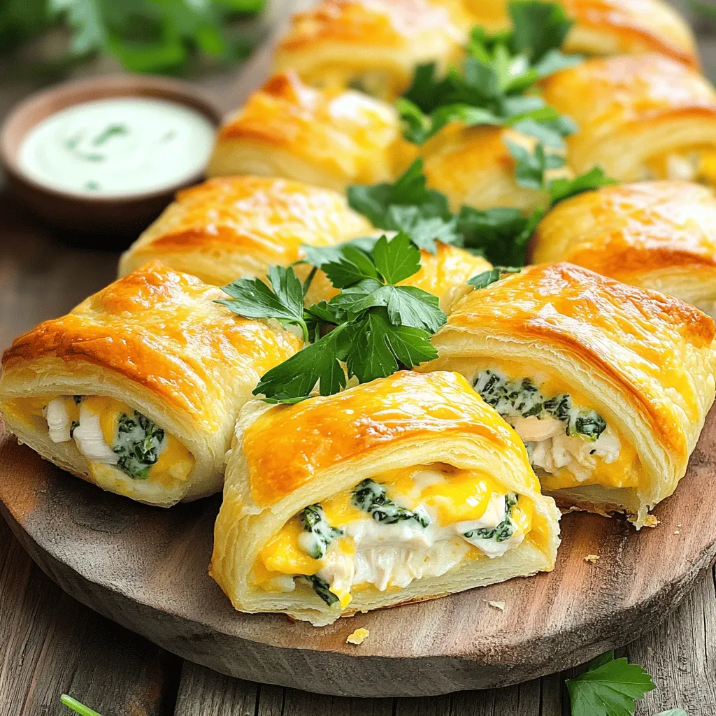 Savory Chicken Crescent Rolls Quick and Easy Recipe